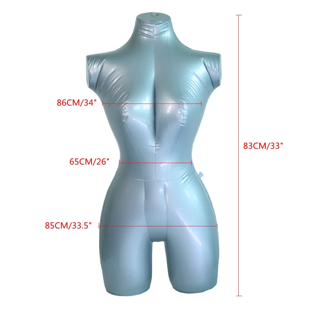 Dress Form Mannequin - 1개 여성 상반신 인형, 매장 쇼윈도