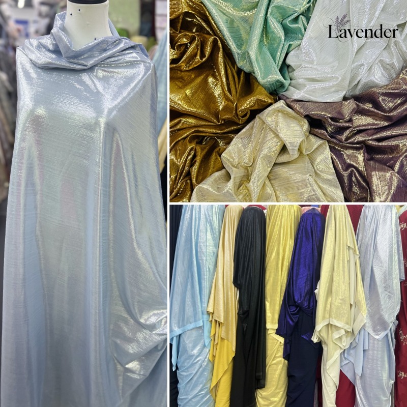 Textile And Sewing Materials - 리퀴드 글로스 뷰티 실크 원단 부드럽고
