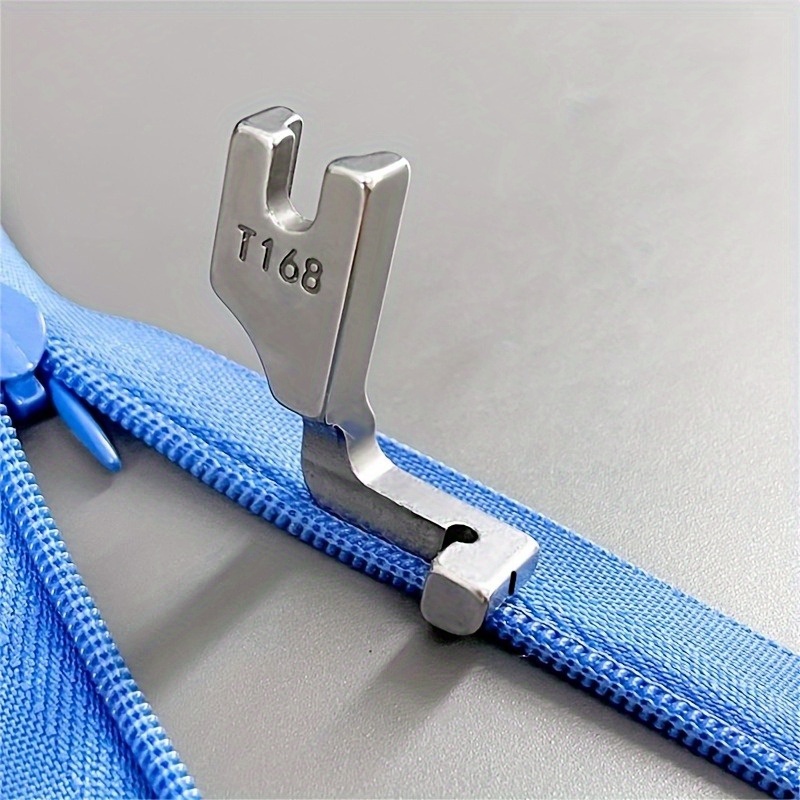산업용 스틸 T168 재봉틀 노루발, 단면 지퍼 노루발 - Sewing Factory 리뷰 및 가격