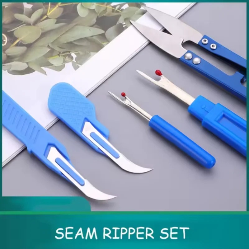 파란색 봉합제거기 세트 5개, 실 제거기, 봉합사 제거 - Sewing Kit 리뷰 및 가격