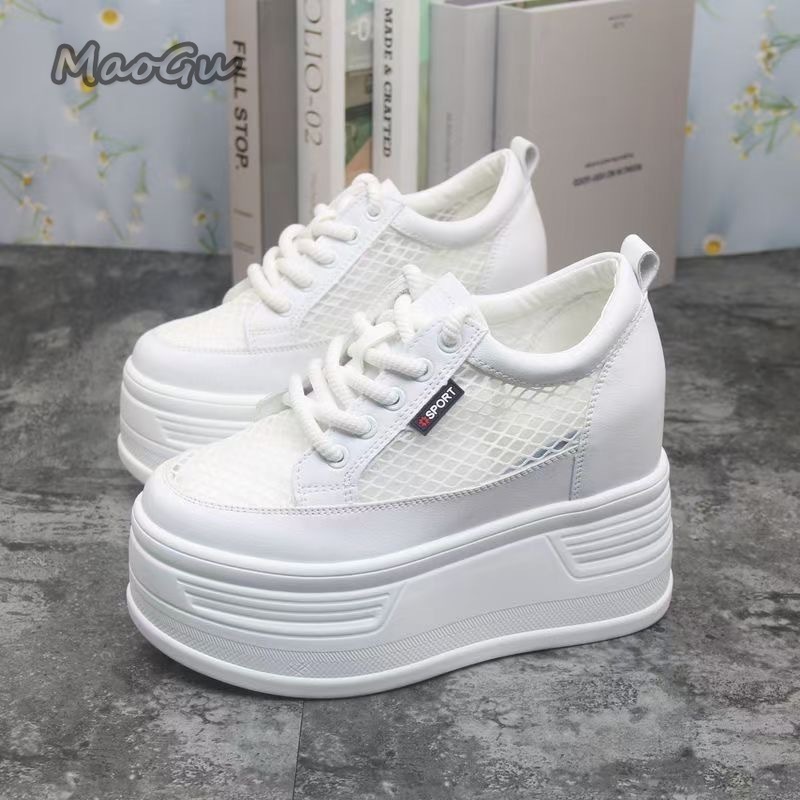 Tenis De Mujer 여성용 메쉬 플랫폼 스니커즈 - Sewing Net 리뷰 및 가격