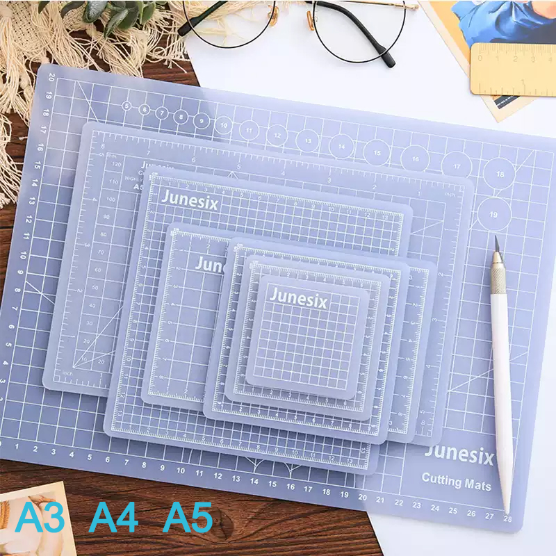 A3/A4/A5 절단 매트 반투명 PVC 그리드 라인  - Cutting Mat Self Heal 리뷰 및 가격