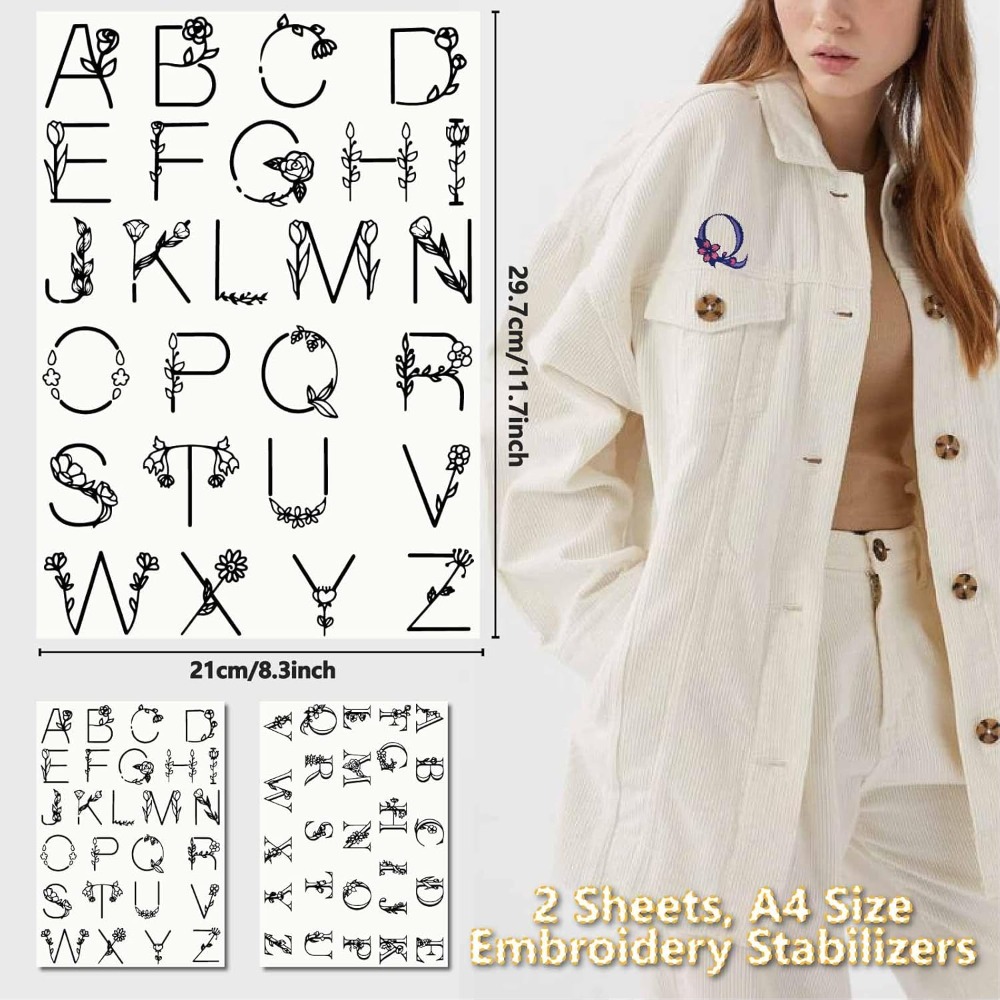 문자 A-Z 수용성 자수 안정제 손 바느질 스틱 및 스 - Sewing Kit 리뷰 및 가격