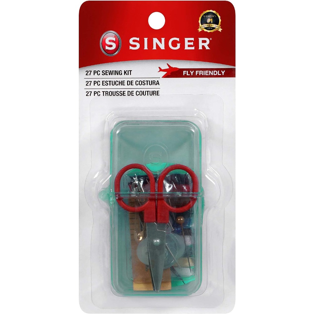 휴대용 바느질 세트, 바늘, 실, 단추, 가위, 손가락 - Sewing Kit 리뷰 및 가격