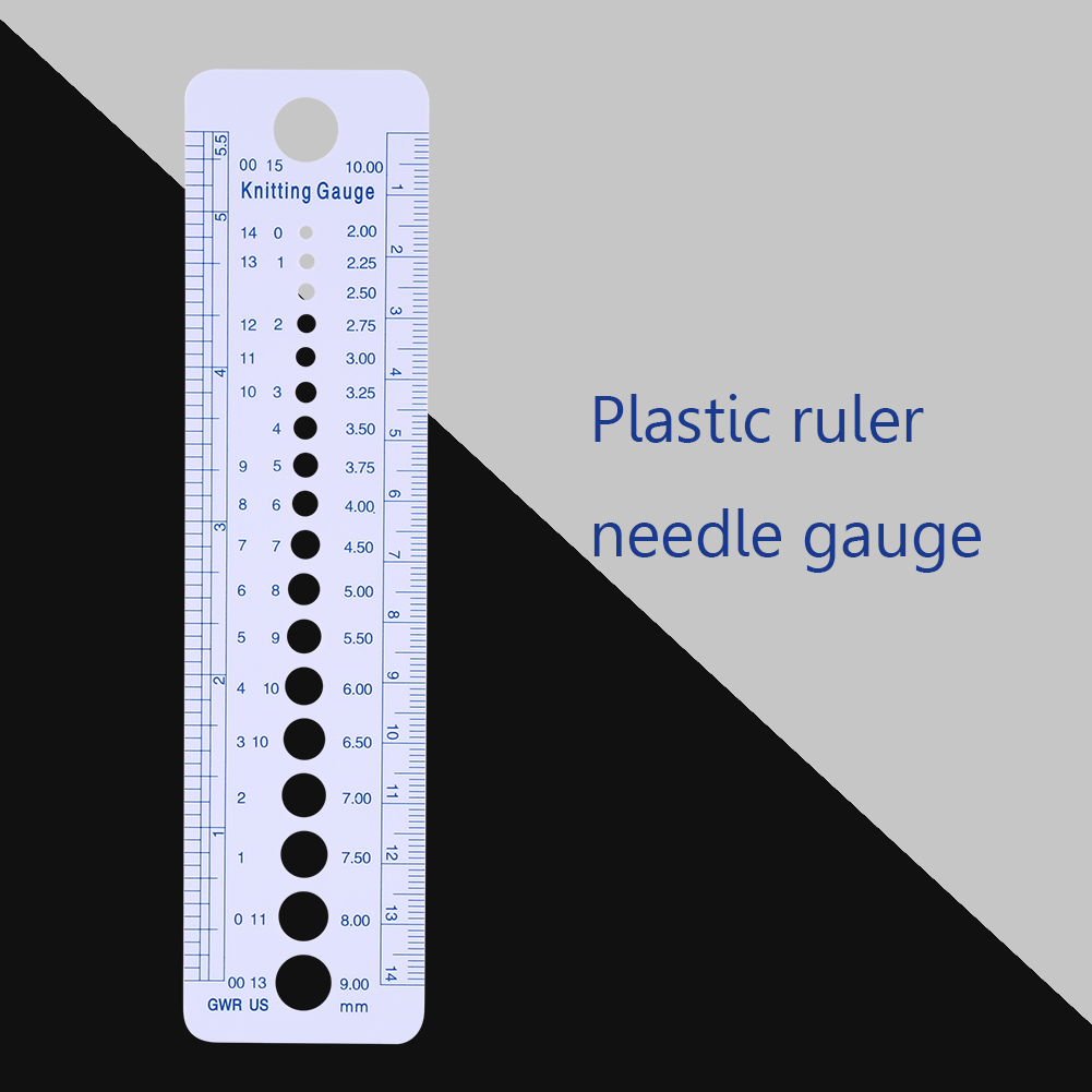 퀼팅 패치워크 자 플라스틱 뜨개질 바늘 게이지 자 인치 - Sewing Knit 리뷰 및 가격