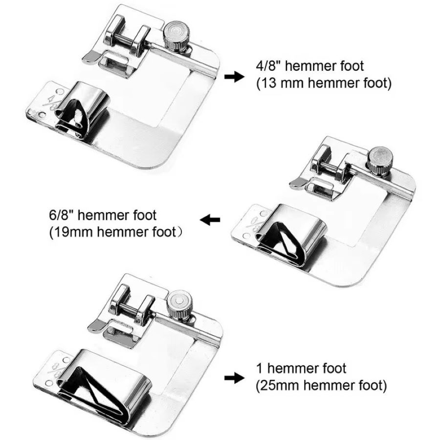 1PCS-3PCS 13/19/25mm 가정용 재봉틀 풋 - Sewing Factory 리뷰 및 가격