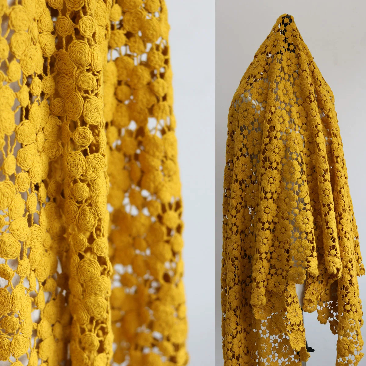 1야드 고급 수용성 자수 텔라 니트 레이스 원단 드레스 - Sewing Knit 리뷰 및 가격