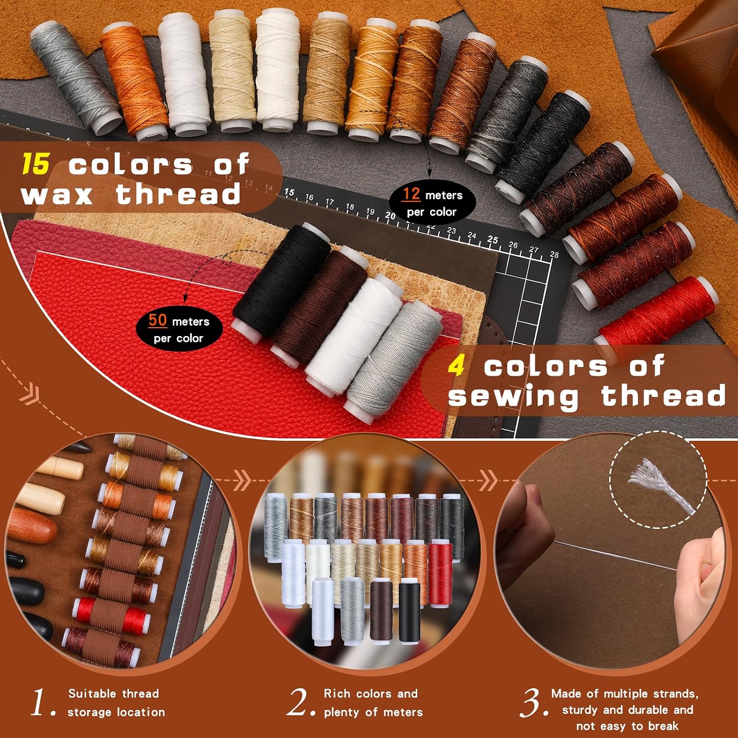 가죽 공예 도구 세트, 가죽 가공 키트, 맞춤형 핸드백 - Sewing Kit 리뷰 및 가격