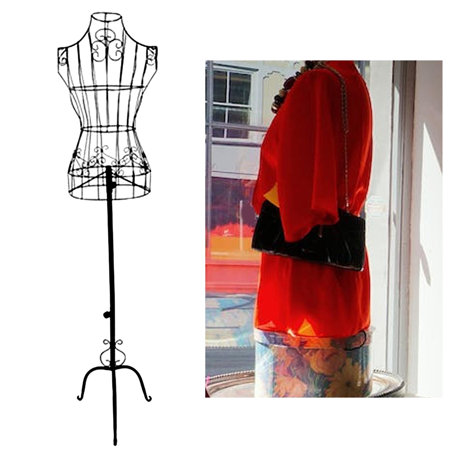 여성 마네킹 철제 바디 스탠드 조절 가능한 디스플레이  - Dress Form Mannequin 리뷰 및 가격