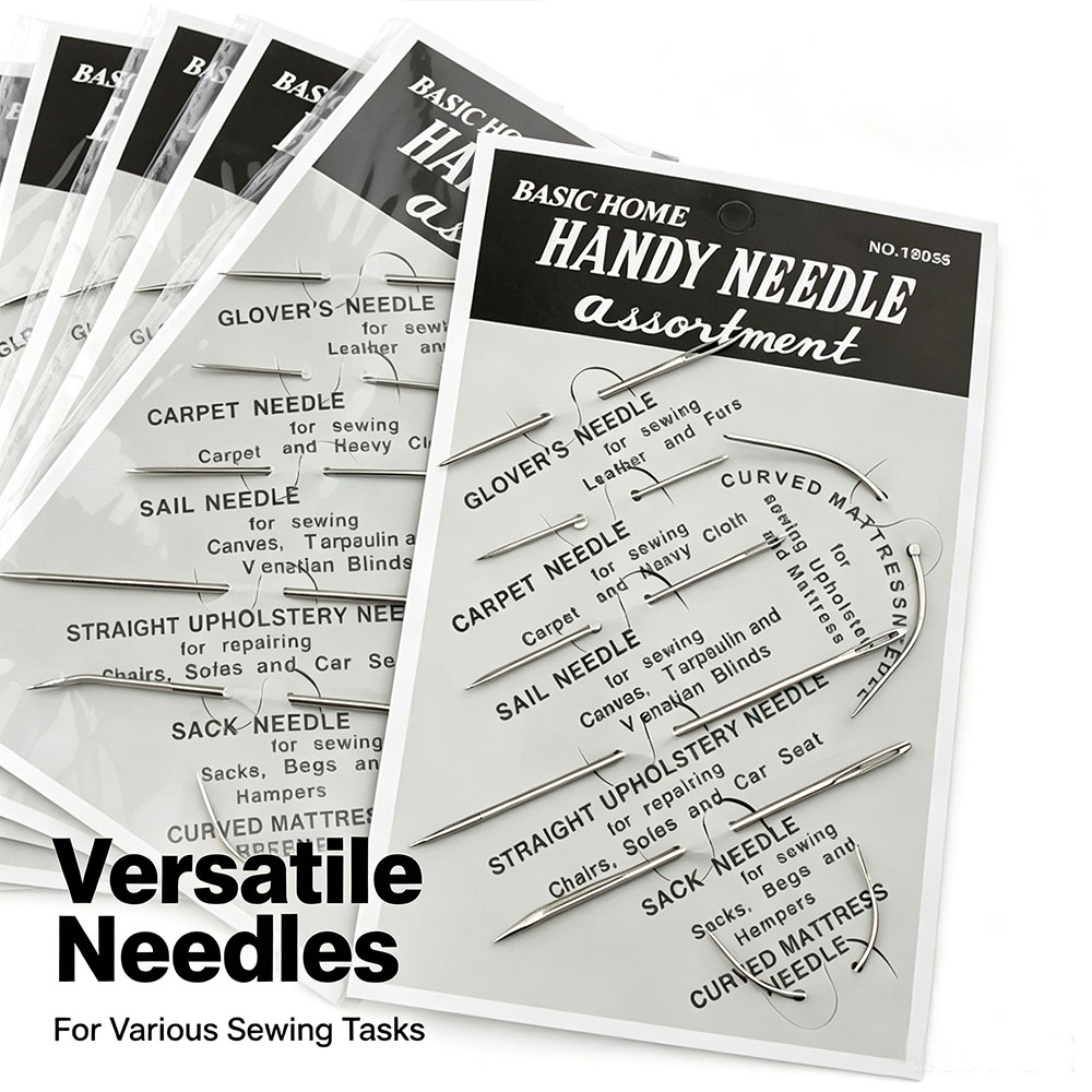 가죽 손바느질 바늘, 곡선형 바늘, 대형 스틸 바늘,  - Leather Needle Heavy 리뷰 및 가격