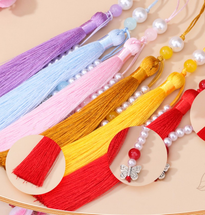 5개 빈티지 진주 나비 태슬 펜던트 DIY 공예 의류  - Vintage Sewing Textile 리뷰 및 가격