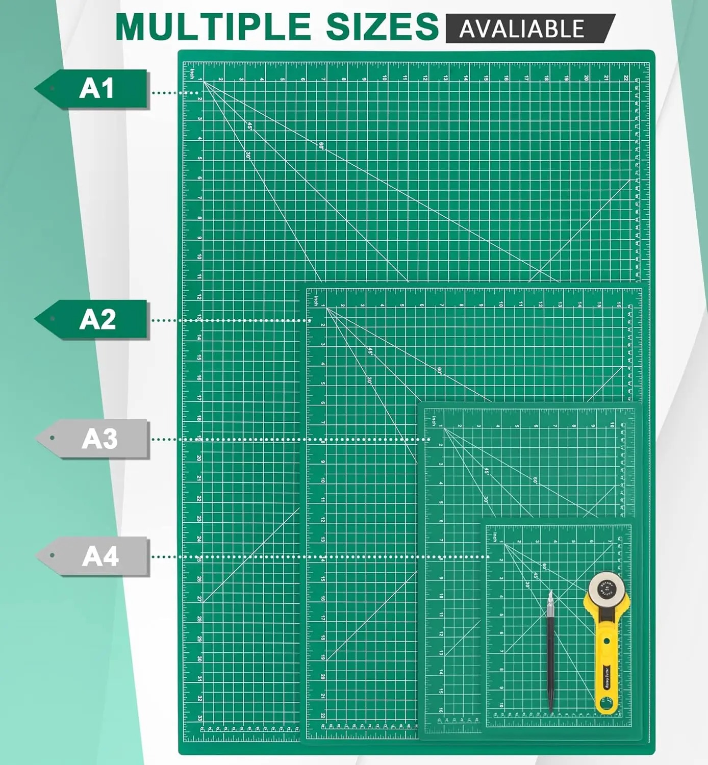 A2 A3 A4 A5 PVC 커팅 매트 양면 자기 치유 - Cutting Mat Self Heal 리뷰 및 가격