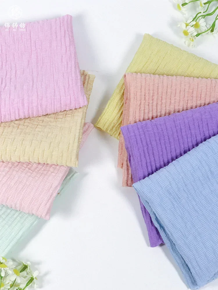 패션 버블 원단 단색 플리츠 드레스 디자이너 의류 도매 - Sewing Nylon 리뷰 및 가격