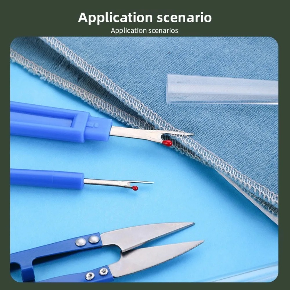 파란색 바느질 세트 5종 실 제거기, 봉제 가위, 바느 - Sewing Kit 리뷰 및 가격