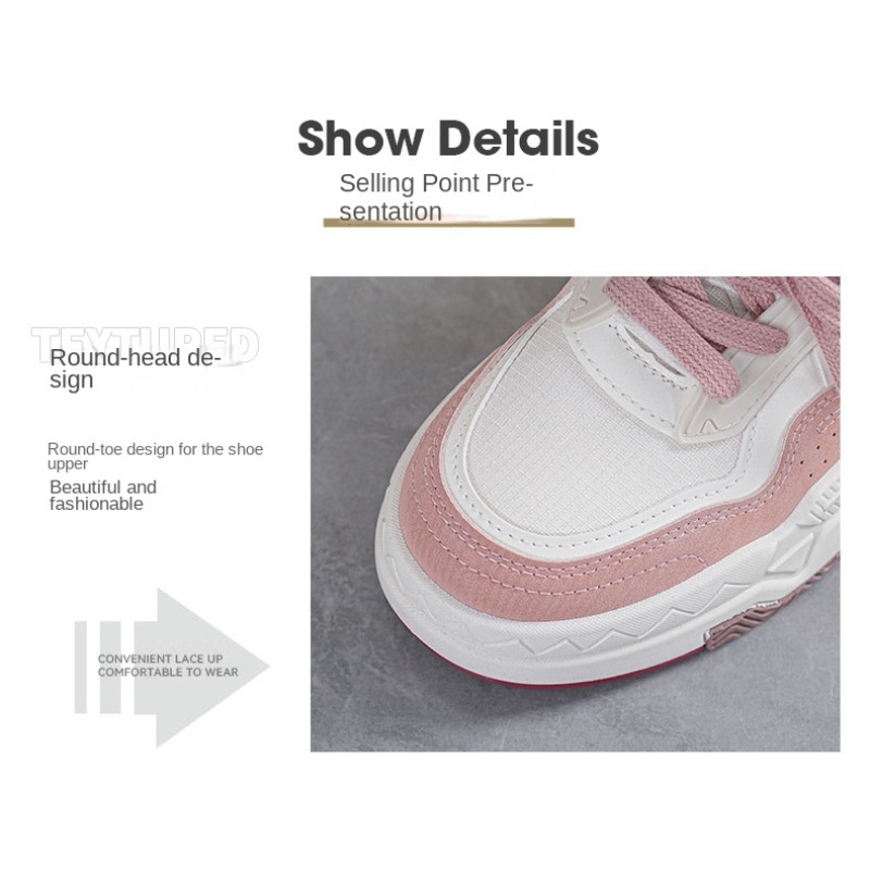 OIQERE 여성용 2025 화이트 언키 캐주얼 스니커 - Sewing Nylon 리뷰 및 가격