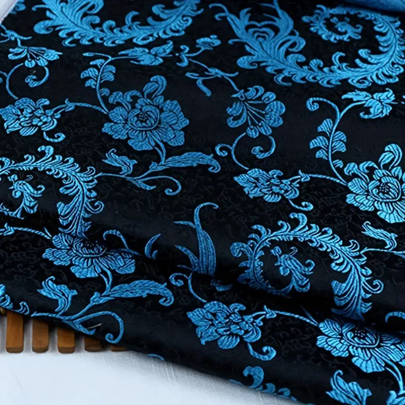 3D 블루 피닉스 테일 브로케이드 원단 — 의류, DI - Sewing Garment 리뷰 및 가격