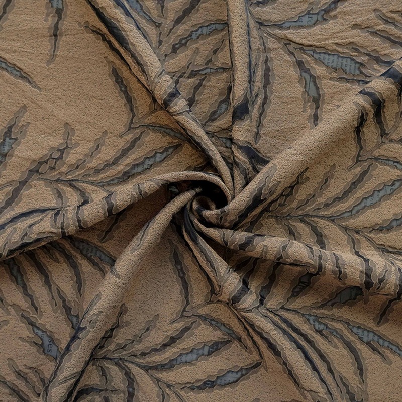 빈티지 3D 엠보싱 야자잎 원사 염색 자카드 원단 DI - Vintage Sewing Textile 리뷰 및 가격