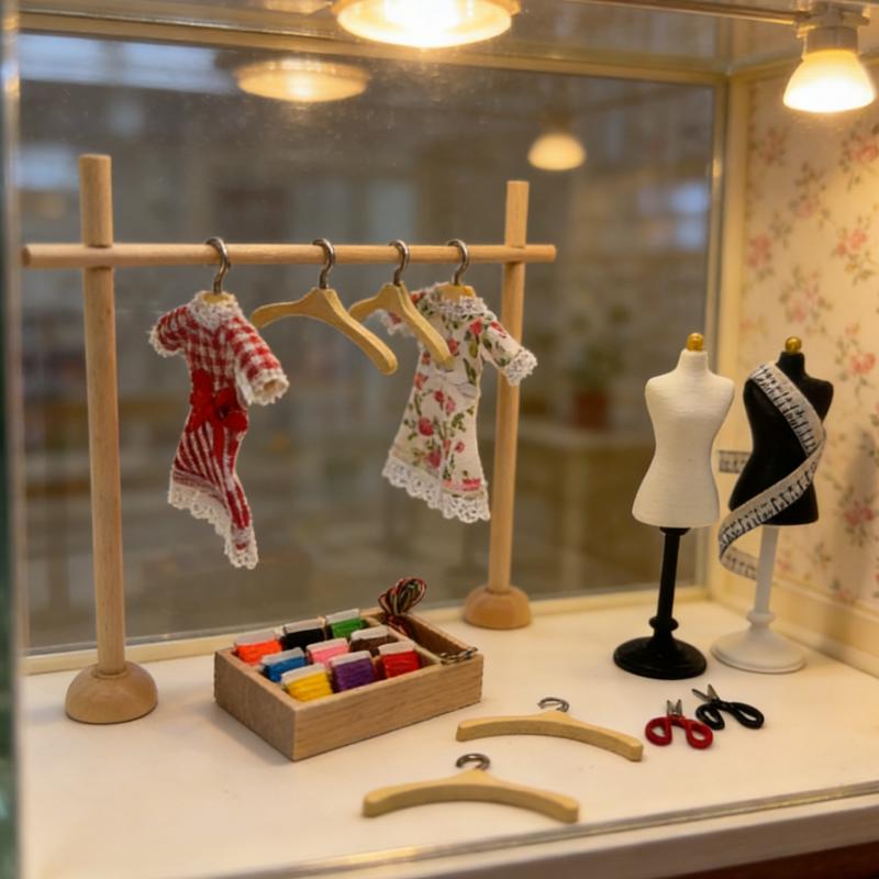 1 세트 마네킹 토르소 의류 랙/바느질 장면 액세서리  - Sewing Kit 리뷰 및 가격